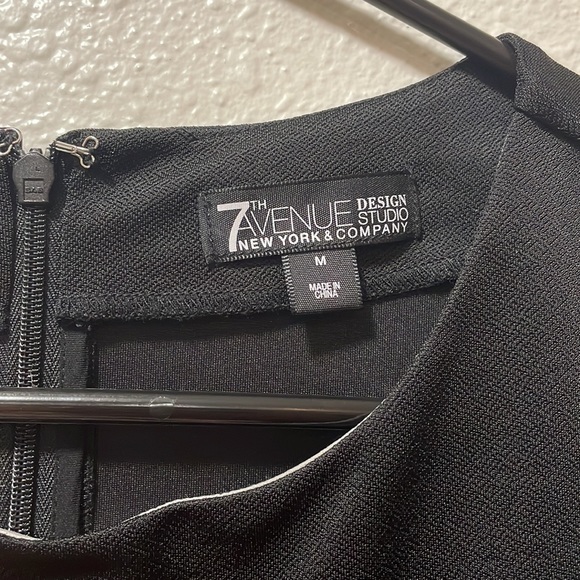 7th Avenue Black Dress Top - Picture 6 of 10